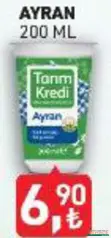 TARIM KREDİ AYRAN 200 ML fiyat ve kampanya bilgisi